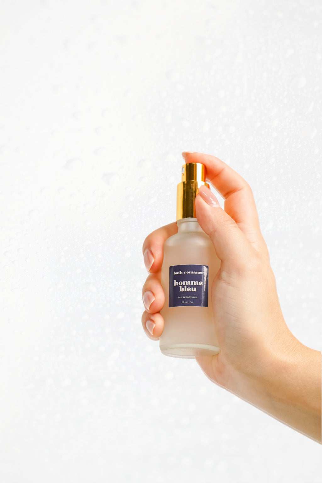 homme bleu - hair & body mist