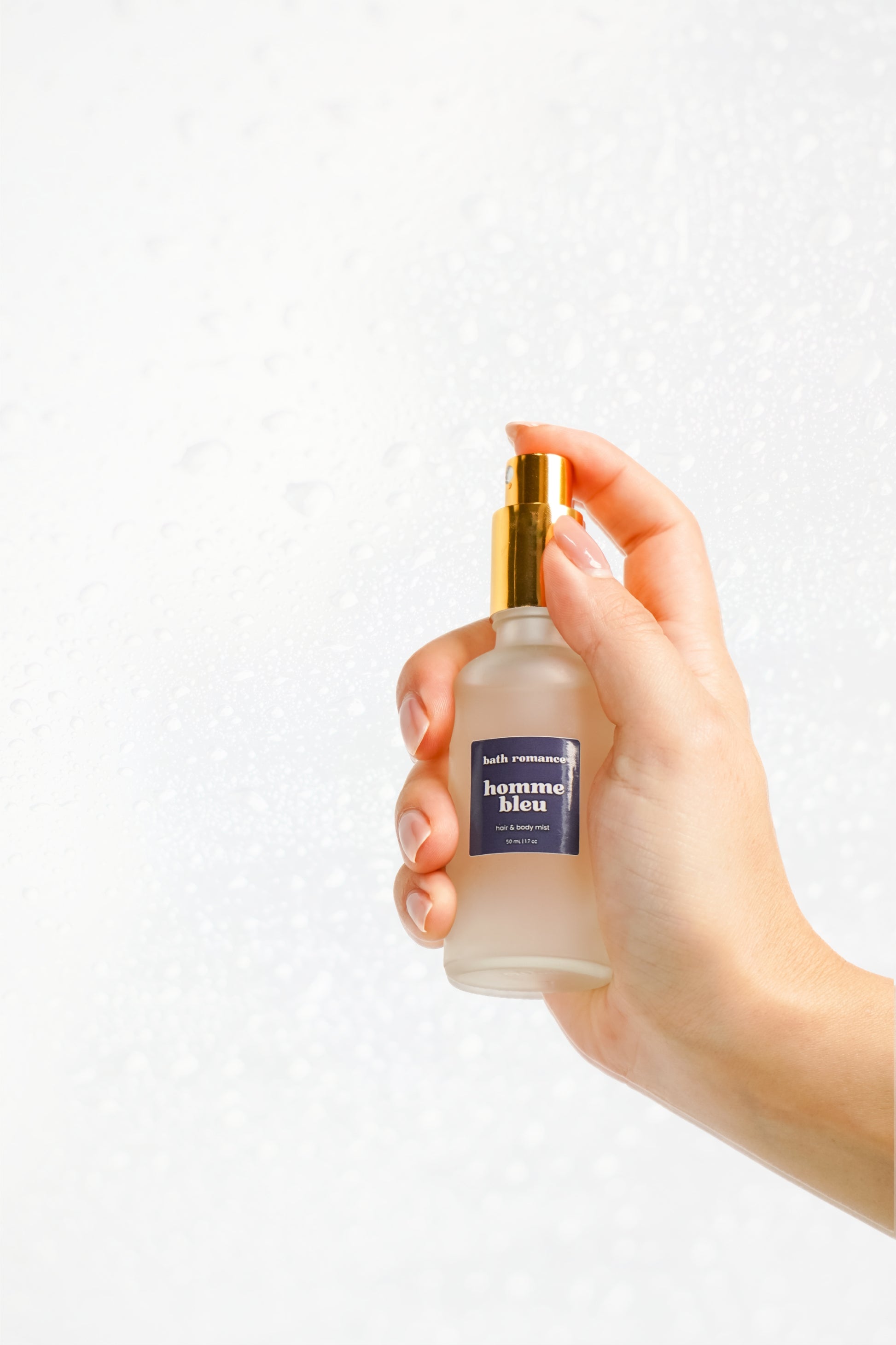 homme bleu - hair & body mist