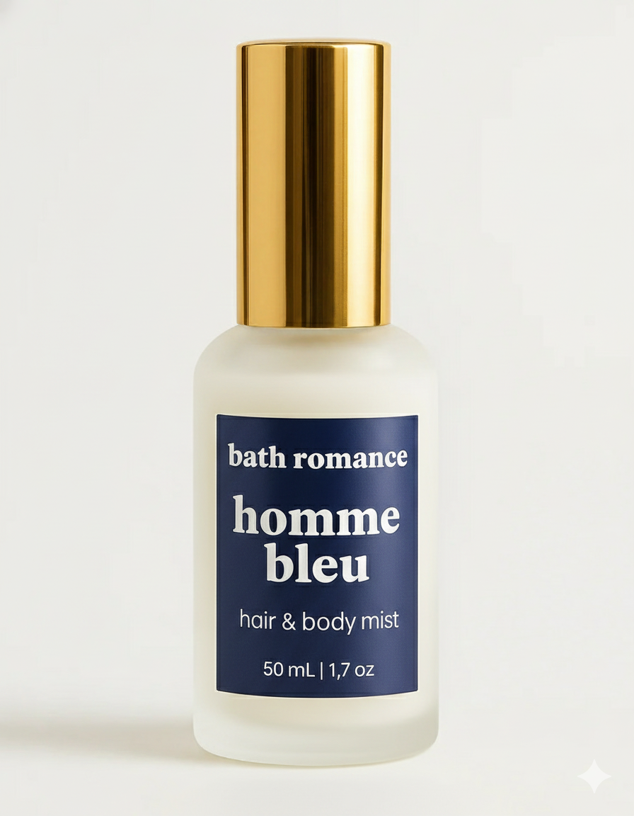 homme bleu - hair & body mist