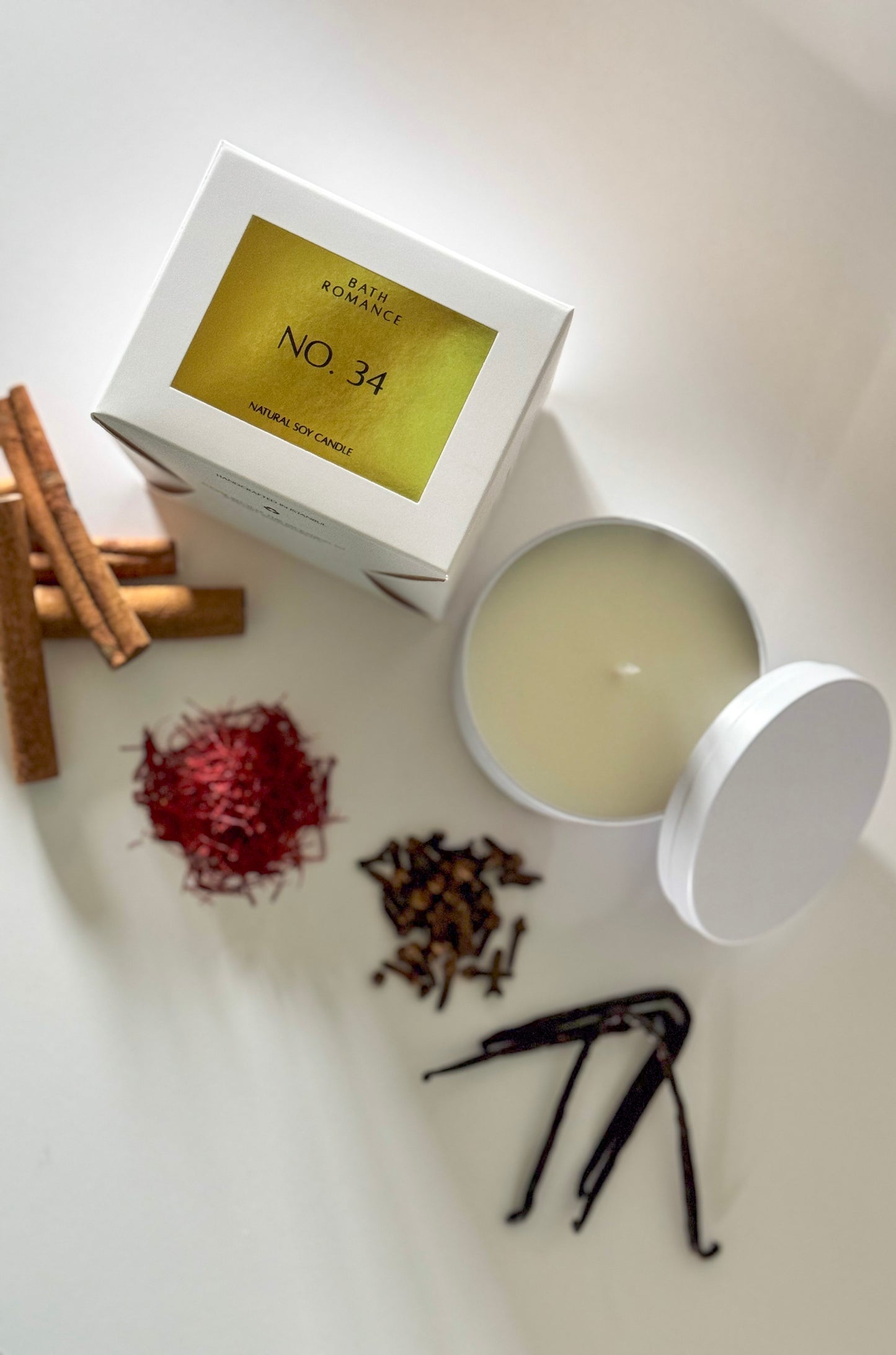 No. 34 - Natural Soy Coconut Blend Candle