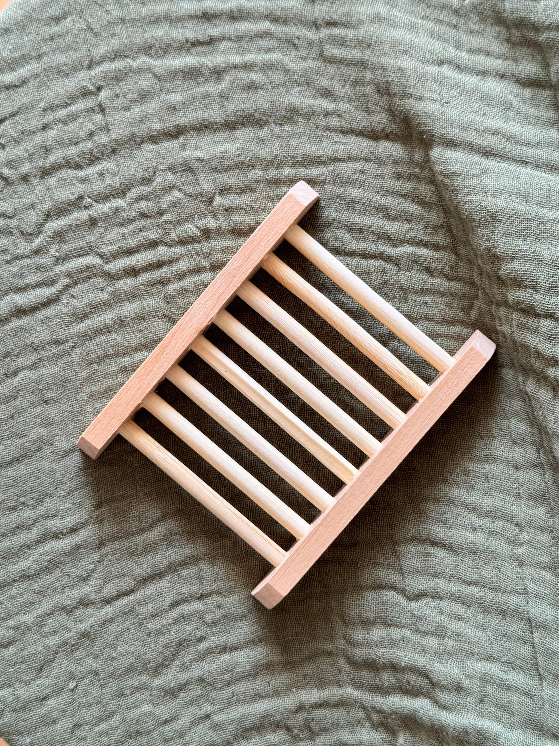 bamboo soap dish