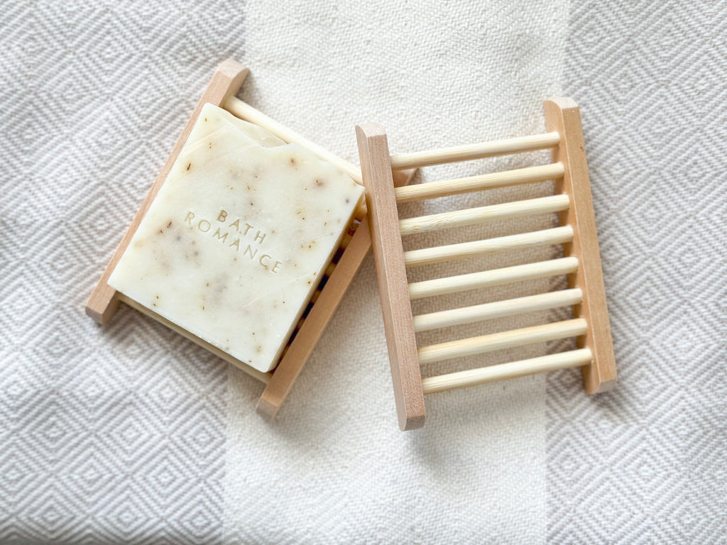 bamboo soap dish