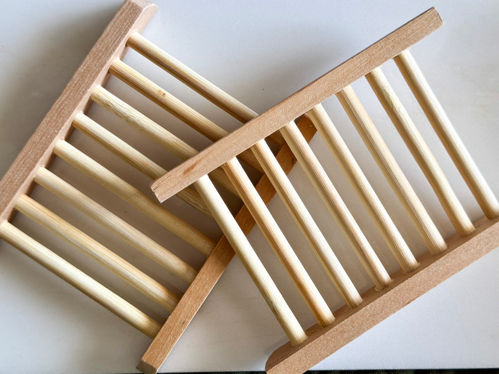 bamboo soap dish
