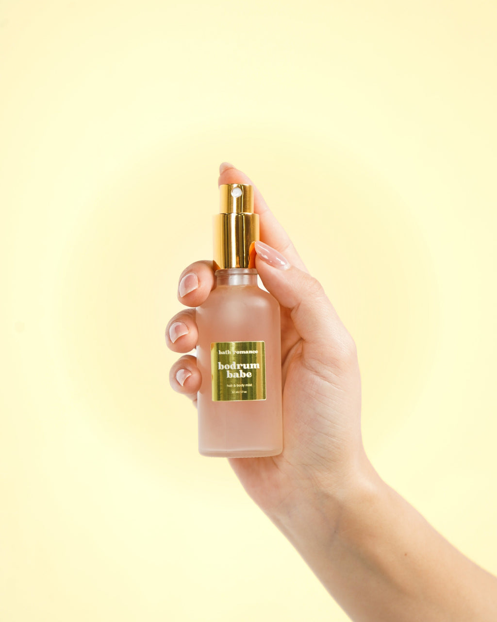 Bath Romance Bodrum Babe conditioning hair and body mist for hair and skin