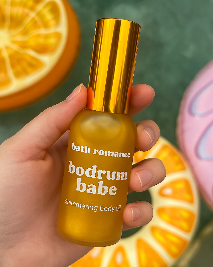 bodrum babe - shimmering body oil